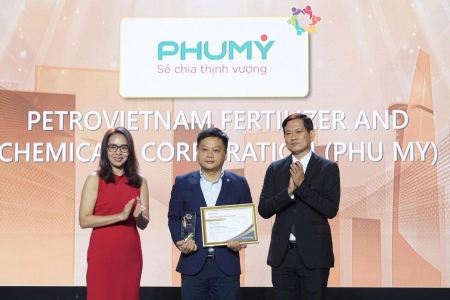 PVFCCo - Phú Mỹ được vinh danh "Doanh nghiệp vì cộng đồng"