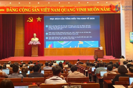 Quảng Ninh tập huấn nghiệp vụ và ứng dụng công nghệ thông tin tổng điều tra kinh tế năm 2026