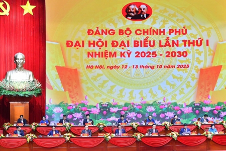 Bí thư Đảng ủy, Chủ tịch HĐTV EVNNPT tham dự Đại hội Đảng bộ Chính phủ lần thứ I