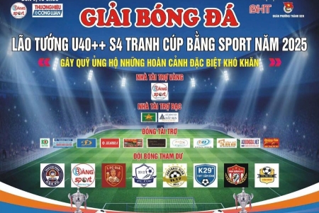 Hà Tĩnh: Giải bóng đá trên 40 tuổi, kết thúc vòng bảng quyên góp được gần 42 triệu đồng ủng hộ trẻ em nghèo