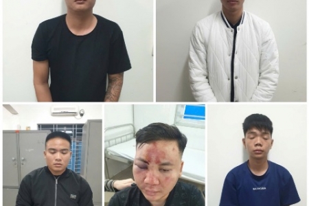 Nghệ An: Tạm giữ 10 đối tượng gây rối trật tự công cộng tại phường Thái Hòa