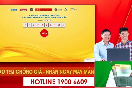 Kết quả Chương trình trao thưởng “Cào tem chống giả - Nhận ngay may mắn” tháng 10/2025