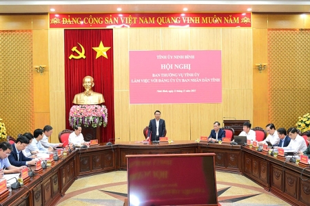 Ninh Bình bàn giải pháp thực hiện các khâu đột phá phát triển kinh tế - xã hội
