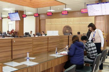 Ninh Bình xếp thứ 14/34 tỉnh, thành phố về chỉ số phục vụ người dân, doanh nghiệp tháng 10