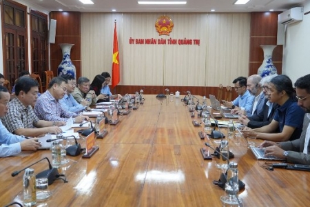 Tăng cường hợp tác quốc tế trong xây dựng đô thị xanh ứng phó biến đổi khí hậu tại Quảng Trị