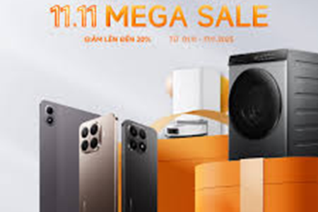 Xiaomi kéo dài Mega Sale đến 17/11: Cơ hội mua sắm loạt sản phẩm công nghệ với ưu đãi tới 20%