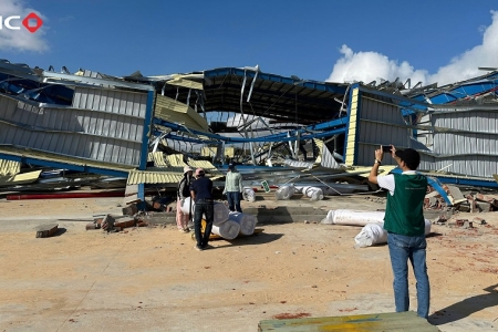 BIC huy động tối đa nguồn lực hỗ trợ khách hàng khắc phục hậu quả bão số 13