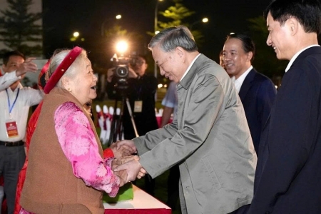 Phát biểu của Tổng Bí thư Tô Lâm nhân dự Ngày hội Đại đoàn kết toàn dân tộc tại phường Thượng Cát, Hà Nội