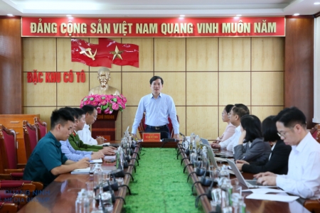 Quảng Ninh: Phó Bí thư Tỉnh uỷ Vũ Quyết Tiến làm việc với Ban Thường vụ Đảng ủy đặc khu Cô Tô