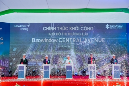 Eurowindow Holding khởi công khu đô thị thượng lưu Eurowindow Central Avenue tại Nghệ An