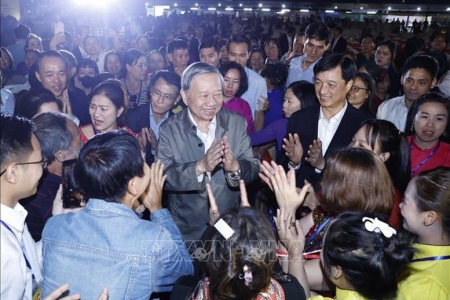 Tổng Bí thư Tô Lâm: Lan tỏa tinh thần '5 dám' và '3 cùng' là góp một viên gạch bền chắc vào ngôi nhà đại đoàn kết Việt Nam