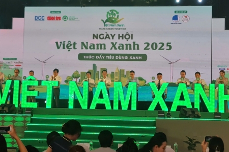 Ngày hội Việt Nam Xanh 2025 - Thúc đẩy tiêu dùng xanh