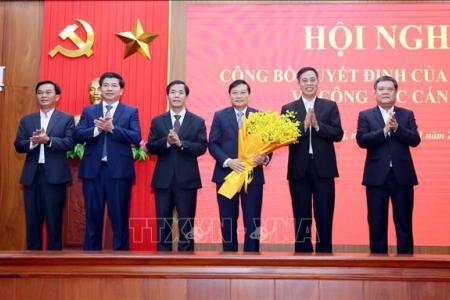 Ông Lê Hồng Vinh giữ chức Phó Bí thư Tỉnh ủy Quảng Trị