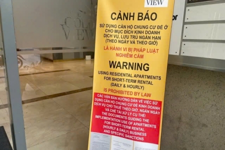 Sở Xây dựng TP. HCM gửi báo cáo việc thí điểm cho thuê căn hộ chung cư ngắn hạn