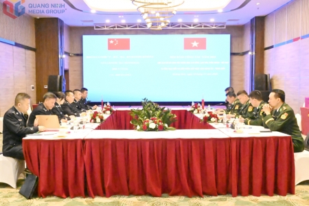 Hội đàm giữa Bộ đội Biên phòng 4 tỉnh của Việt Nam với Tổng Trạm kiểm tra biên phòng xuất, nhập cảnh Quảng Tây