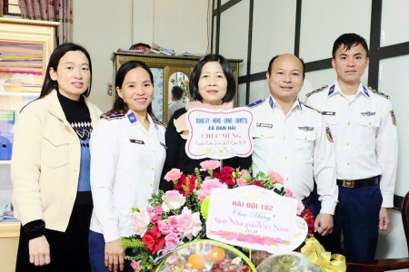 Hải đội 102 tri ân nhân Ngày Nhà giáo Việt Nam 20/11