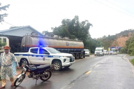 Lâm Đồng: Cấm đèo Sông Pha nối Lâm Đồng và Khánh Hoà