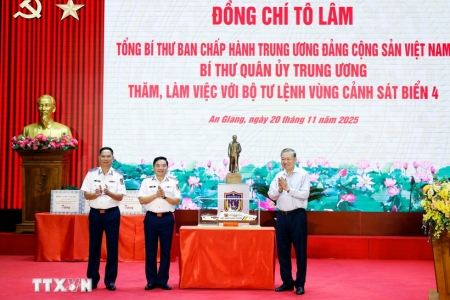 Tập trung xây dựng Cảnh sát biển theo hướng tinh, gọn, mạnh