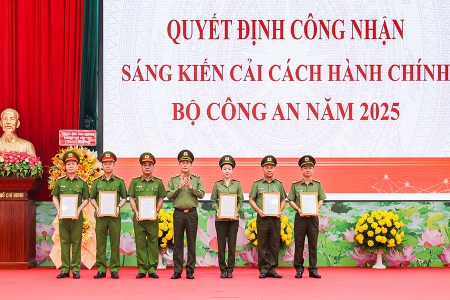 Công an tỉnh Bắc Ninh xếp thứ 2 toàn quốc về chỉ số cải cách hành chính