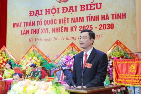 Ông Nguyễn Thành Đồng tái cử Chủ tịch Ủy ban MTTQ Việt Nam tỉnh Hà Tĩnh