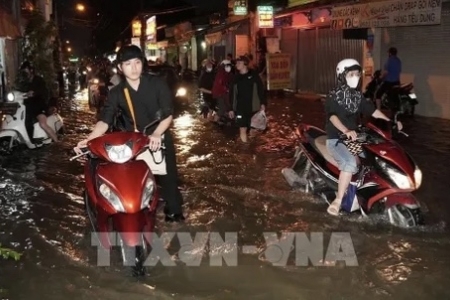 TP. HCM chủ động ứng phó triều cường vượt báo động 3