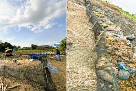 Cần Thơ: Công ty chế biến nông sản bị phát hiện chôn chất thải gây ô nhiễm nghiêm trọng
