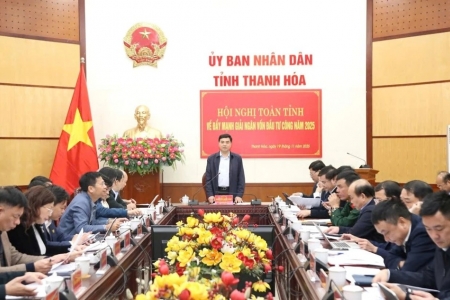 Thanh Hóa bứt tốc giải ngân vốn đầu tư công: Đạt 64% kế hoạch nhờ chiến dịch 90 ngày đêm