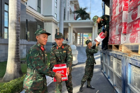 Quảng Ninh: Chi viện 45 tấn hàng cứu trợ đồng bào Lâm Đồng