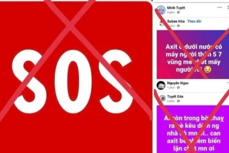 Công an tỉnh Đắk Lắk bác bỏ tin 10 người chết vì axit sunfuric trôi ra biển