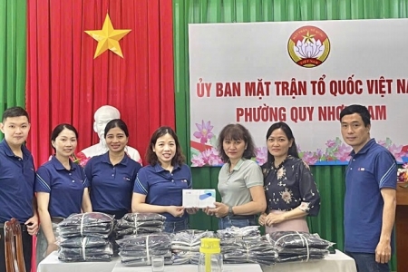 Gia Lai: 772 suất quà của Chi nhánh MB Bình Định hỗ trợ đồng bào vùng lũ