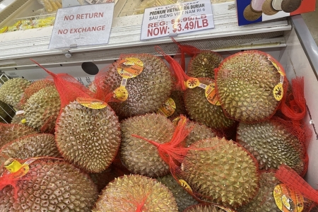 Sầu riêng tiếp tục là mặt hàng xuất khẩu chủ lực