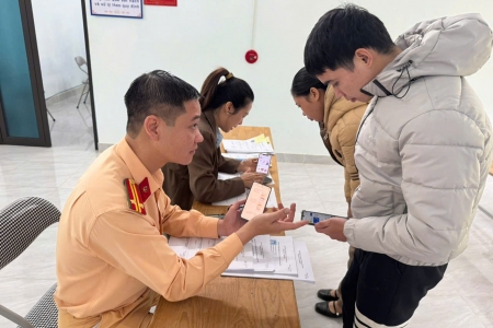 Thái Nguyên tăng tốc chuyển đổi số trong sát hạch và quản lý giấy phép lái xe