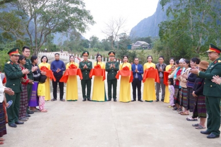 Đoàn Kinh tế - Quốc phòng 79: Thực hiện chương trình an sinh xã hội hơn 7,4 tỷ đồng tại xã Kim Ngân