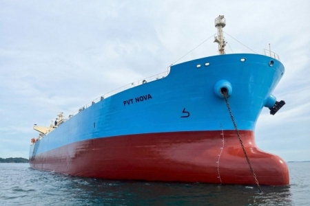 PVTrans tiếp nhận thành công tàu chở dầu PVT Nova