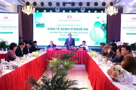 Nghệ An tháo gỡ “nút thắt” để bứt phá trong phát triển xanh