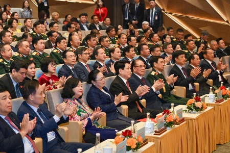 Chủ tịch nước dự Lễ kỷ niệm 50 năm Quốc khánh Lào và 105 năm ngày sinh Chủ tịch Kaysone Phomvihane