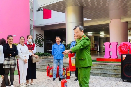 Hà Nội tăng cường tập huấn phòng cháy chữa cháy tại các trường học