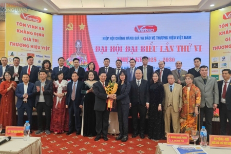 Ông Nguyễn Đăng Sinh tái đắc cử Chủ tịch Hiệp hội Chống hàng giả và Bảo vệ thương hiệu Việt Nam