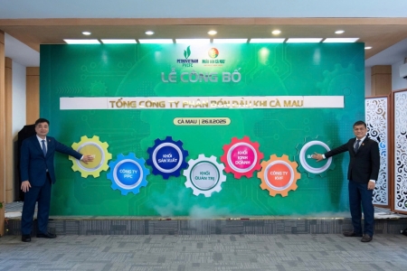 PVCFC công bố trở thành Tổng công ty Phân bón Dầu khí Cà Mau