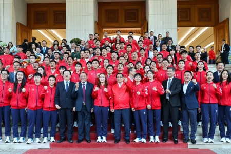 Thủ tướng: Đoàn Việt Nam dự SEA Games 33 với tinh thần thể thao cao thượng và niềm tự hào dân tộc