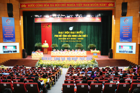 Phiên thứ nhất Đại hội đại biểu Phụ nữ tỉnh Bắc Ninh lần thứ I, nhiệm kỳ 2025 - 2030