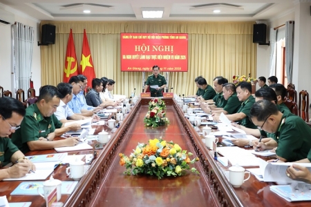 Bộ đội Biên phòng tỉnh An Giang ra nghị quyết lãnh đạo thực hiện nhiệm vụ năm 2026