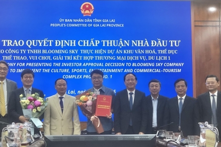 Gia Lai: Doanh nghiệp Hàn Quốc đầu tư dự án văn hoá – du lịch quy mô lớn