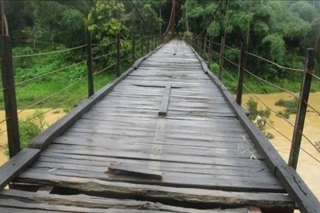 Thanh Hóa hỗ trợ kinh phí kiểm định, bảo trì, sửa chữa cầu treo xuống cấp