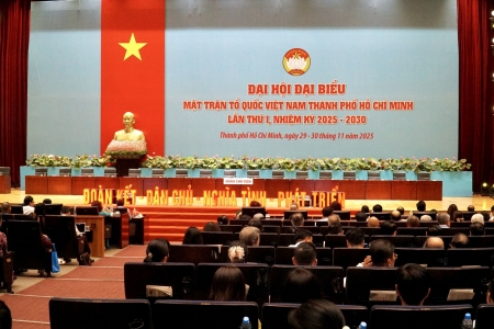 Khai mạc Đại hội đại biểu MTTQ Việt Nam TP. HCM lần thứ I, nhiệm kỳ 2025 - 2030