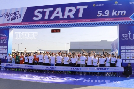 SEVT tổ chức chương trình chạy bộ gây quỹ từ thiện “Scale Up Marathon - Journey of Hope 2025”