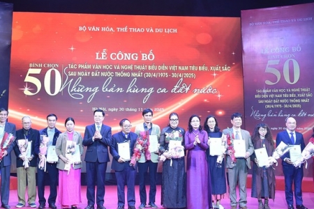 Phát động sáng tác tác phẩm văn học, nghệ thuật 'Sống mãi với thời gian'