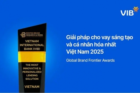 VIB lập cú đúp giải thưởng quốc tế về giải pháp vay tốt nhất cho khách hàng cá nhân