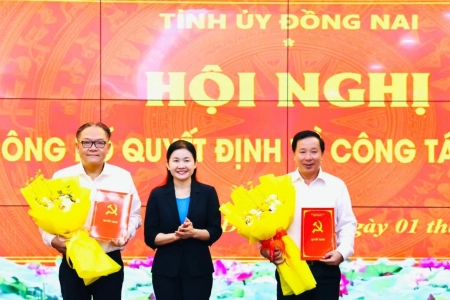 Ông Nguyễn Văn Út giữ chức Bí thư Đảng ủy UBND tỉnh Đồng Nai