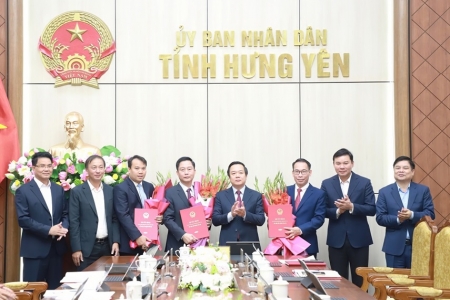 Hưng Yên bổ nhiệm loạt lãnh đạo sở ngành chủ chốt